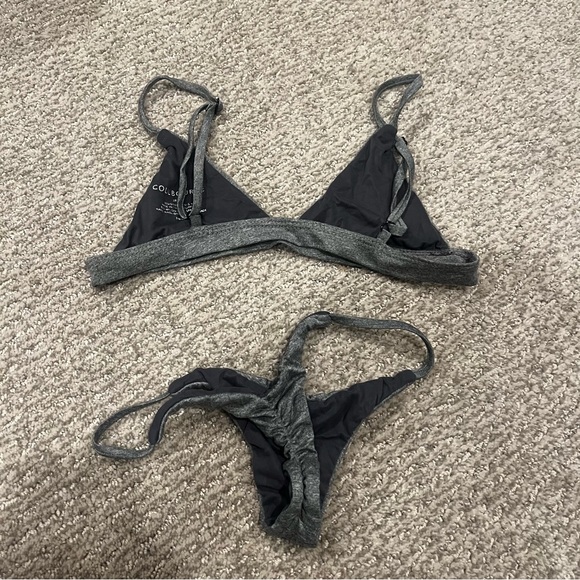 coulbourne midnight grey set top (small) bottoms (xsmall) - Picture 4 of 6